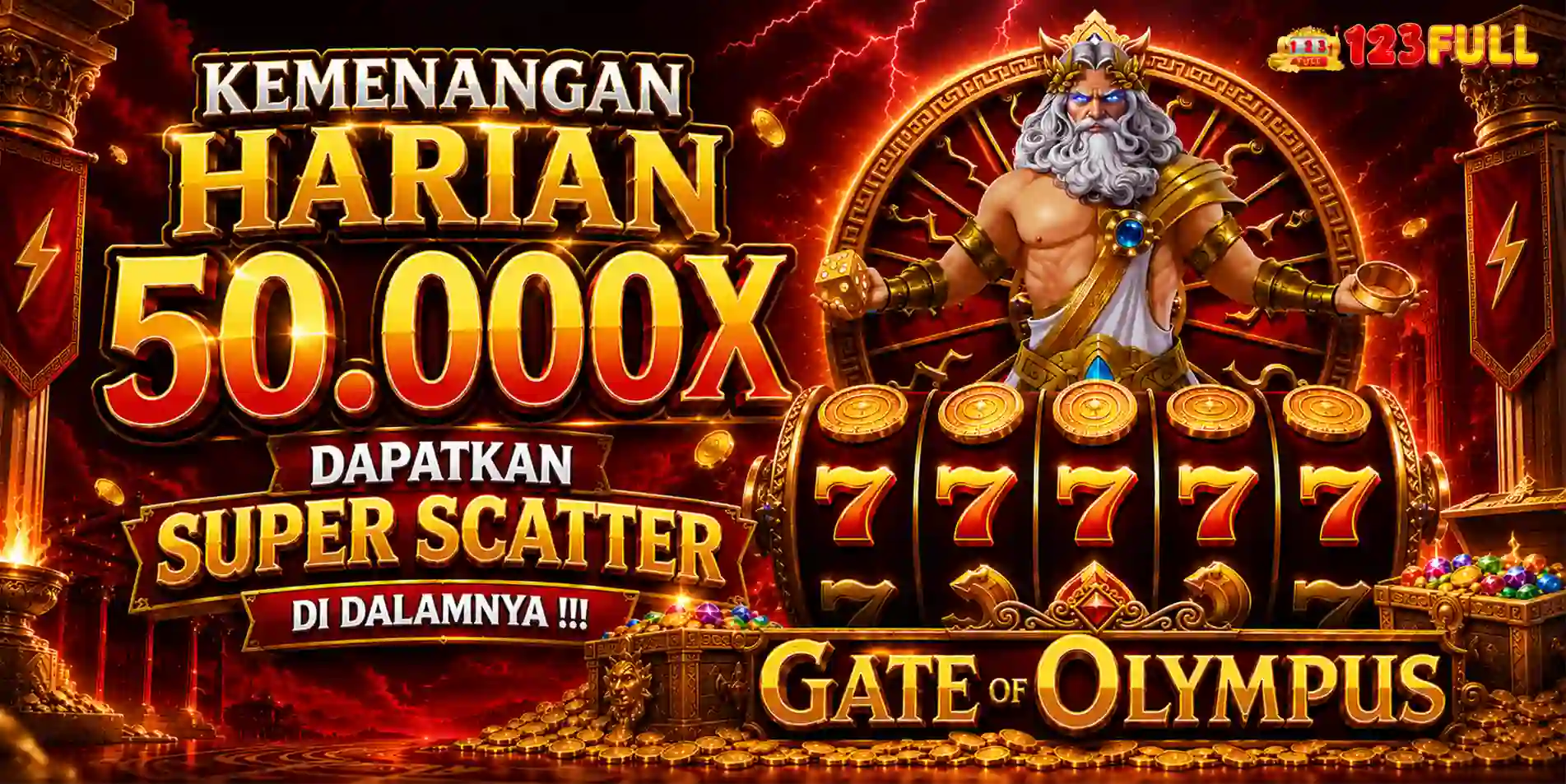 Gate Of Olympus  Super Scatter di 123FULL