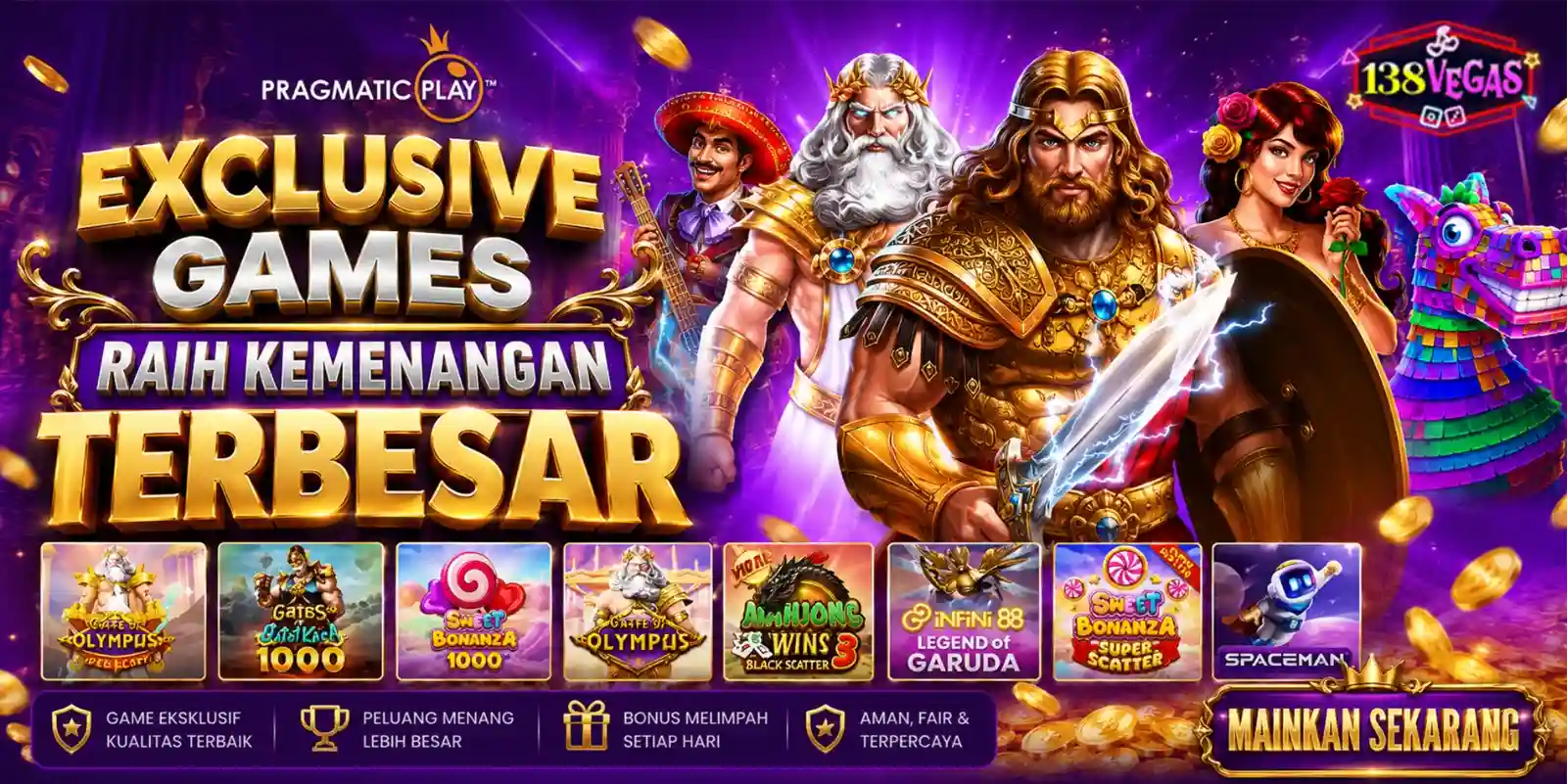 EXCLUSIVE GAME pragmatic play BY 138VEGAS