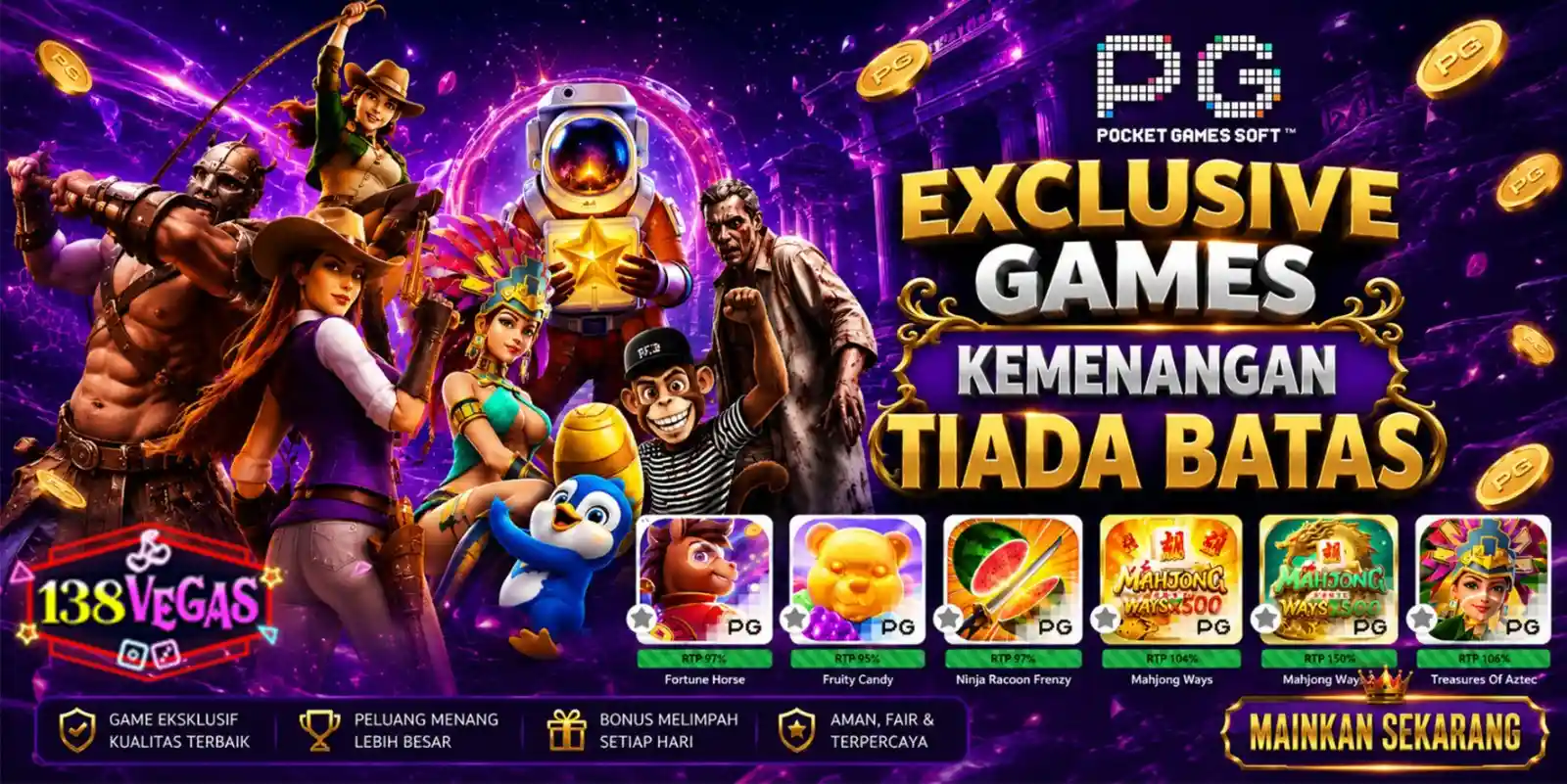 EXCLUSIVE GAME PGSOFT BY 138VEGAS